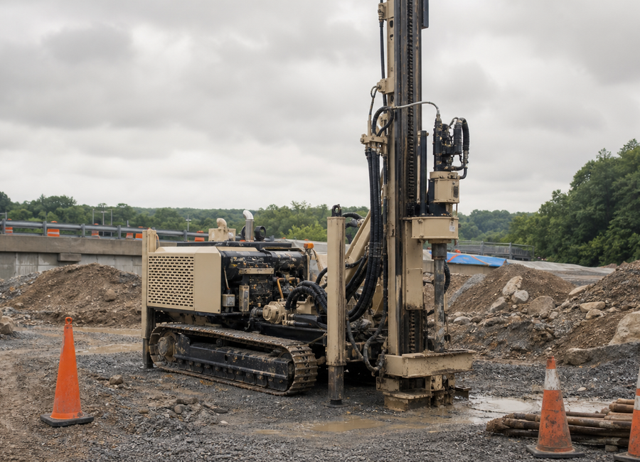 CME 55 Track Drill Rig equipment image