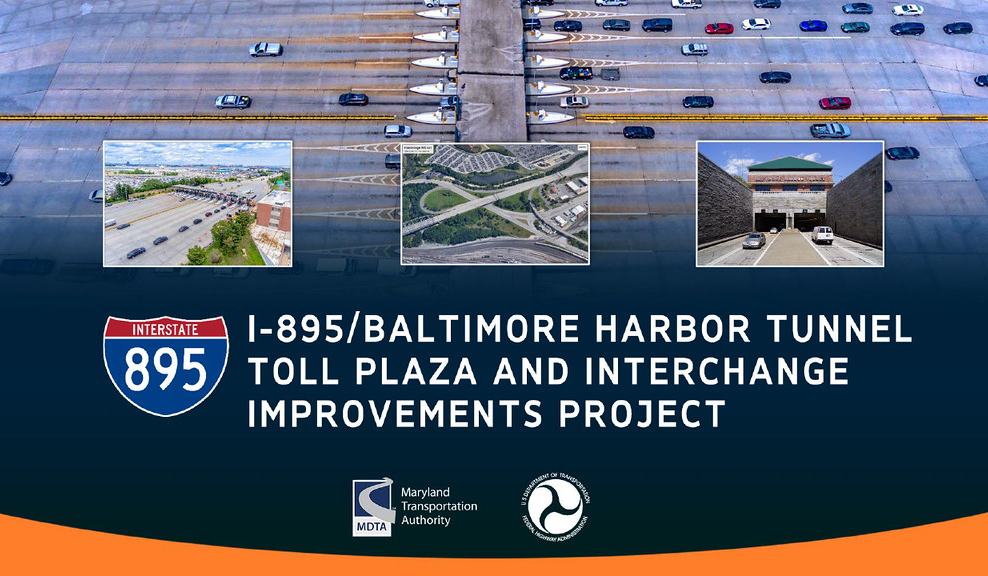 I-895 Toll Plaza and Interchange Improvement project image